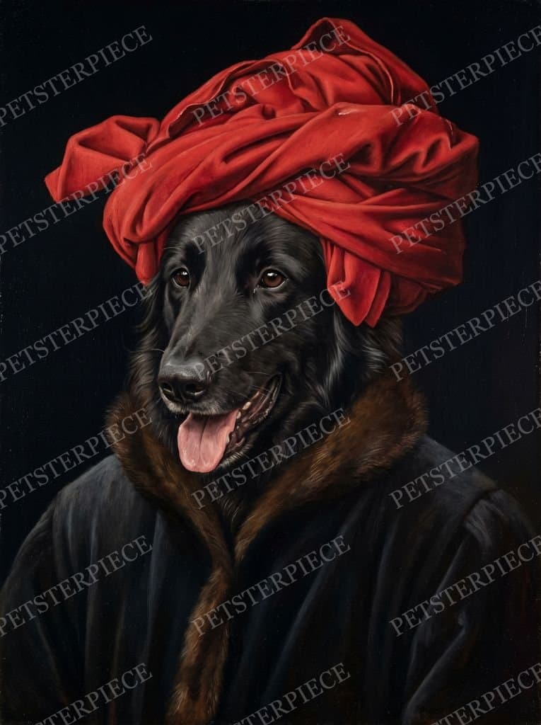 Man in a Red Turban