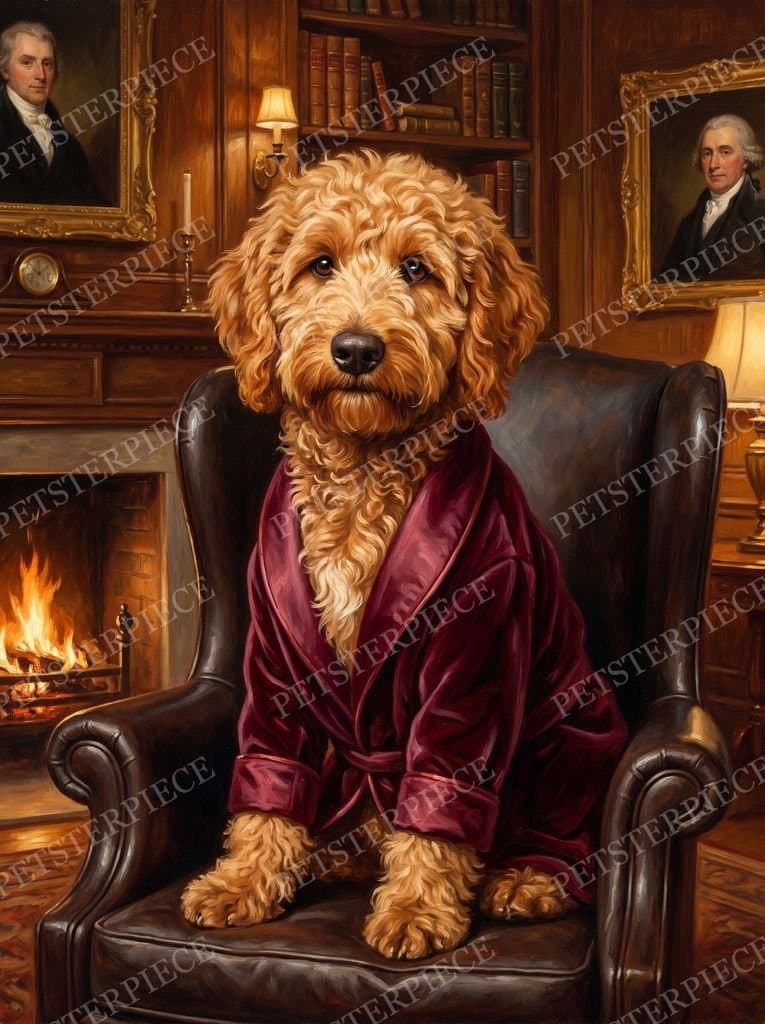 Old-Money Oil Painting